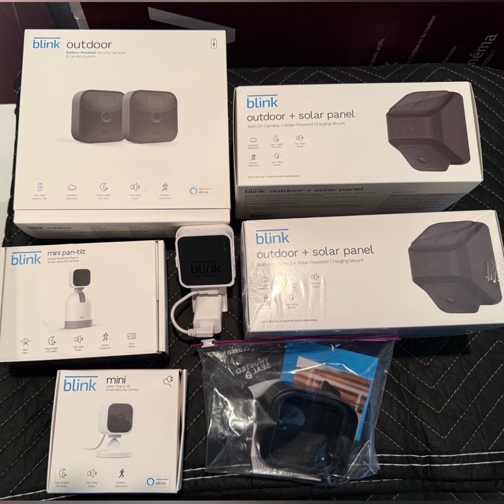 Blink Security Cameras Bundle